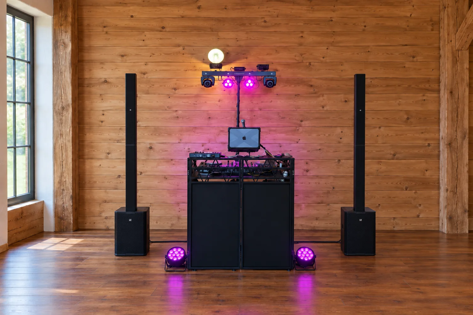 Installation son et lumière