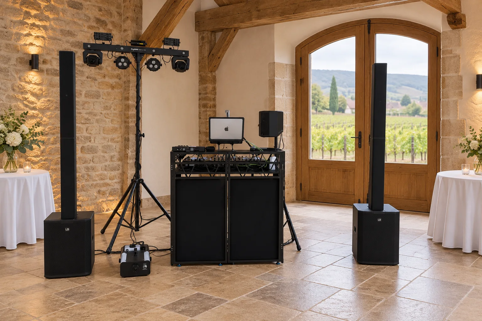 Sonorisation et éclairage